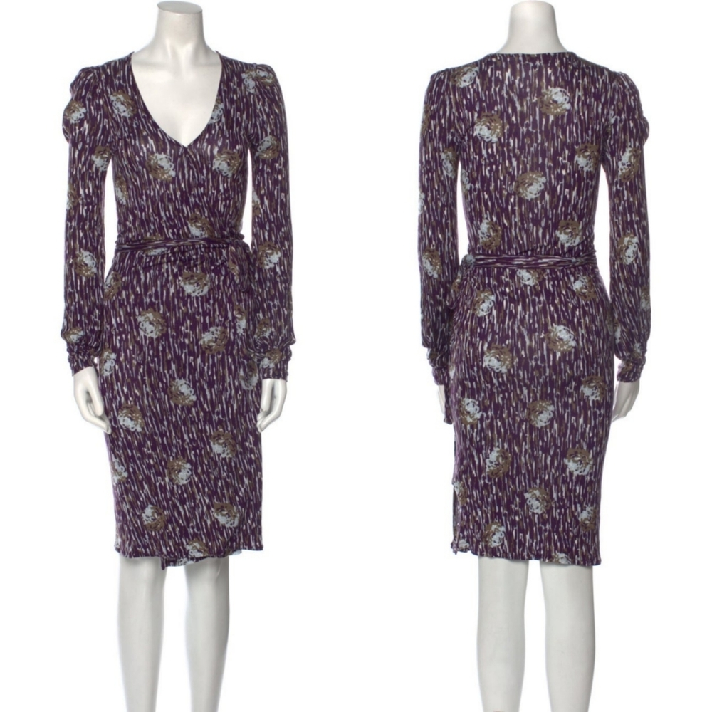 Missoni wrap midi dress